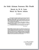 Irish Airman Forsees His Death TTBB choral sheet music cover